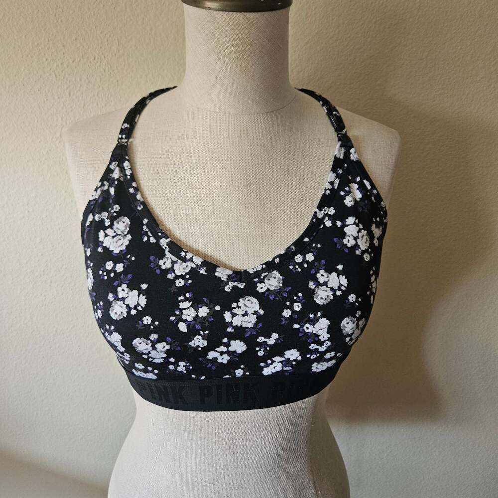 Victoria's Secret PINK Ultimate Lightly Lined Sports Bra Large